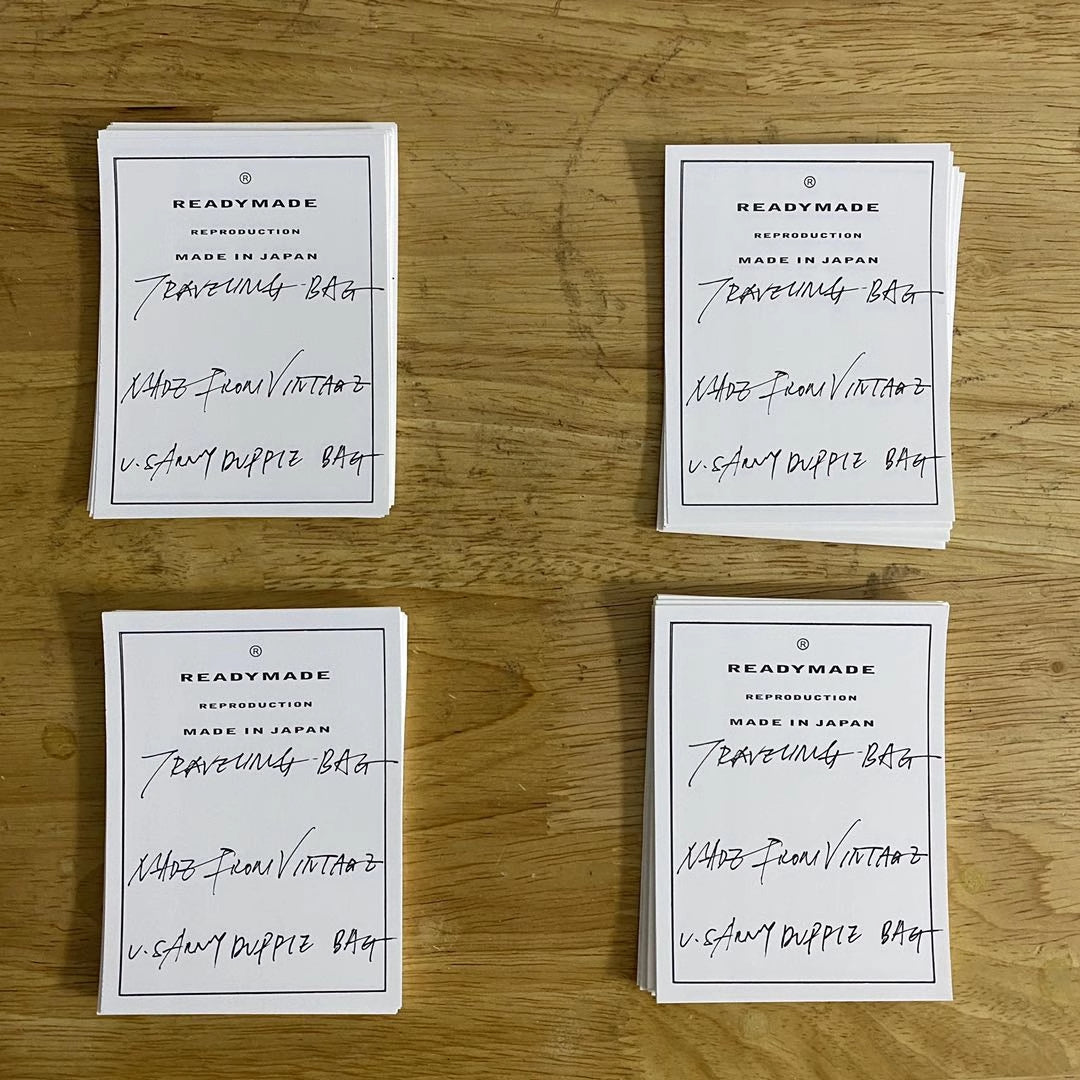 Remake Readymade Yuta Hosokawa Washed Canvas Birkin Bag - Large & Small Sizes