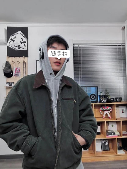 Heavyweight J97 Detroit Jacket: Vintage Workwear Canvas Outerwear Cleanfit