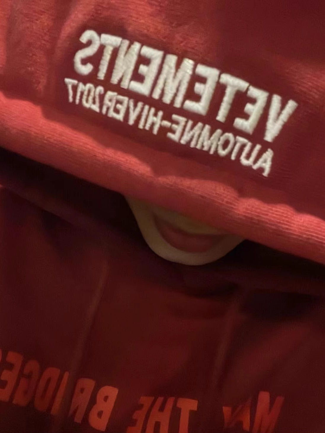 Revised VTM 17SS ’Bridges I Burn’ Zip Hoodie - Ultra Heavyweight Hoodie