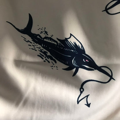 Neighborhood 20SS Hawaiian Swordfish Shirt Long Sleeve Open-Front Loose