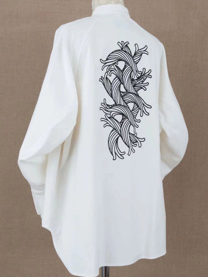 Christopher Nemeth Vintage Knot Shirt Unisex Long Sleeve Outerwear