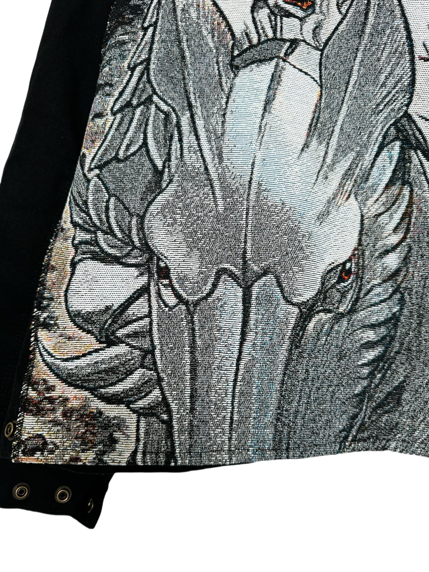 Berserk Griffith "White Hawk" Custom J01 Jacket - Remade Vintage Workwear - donclickin