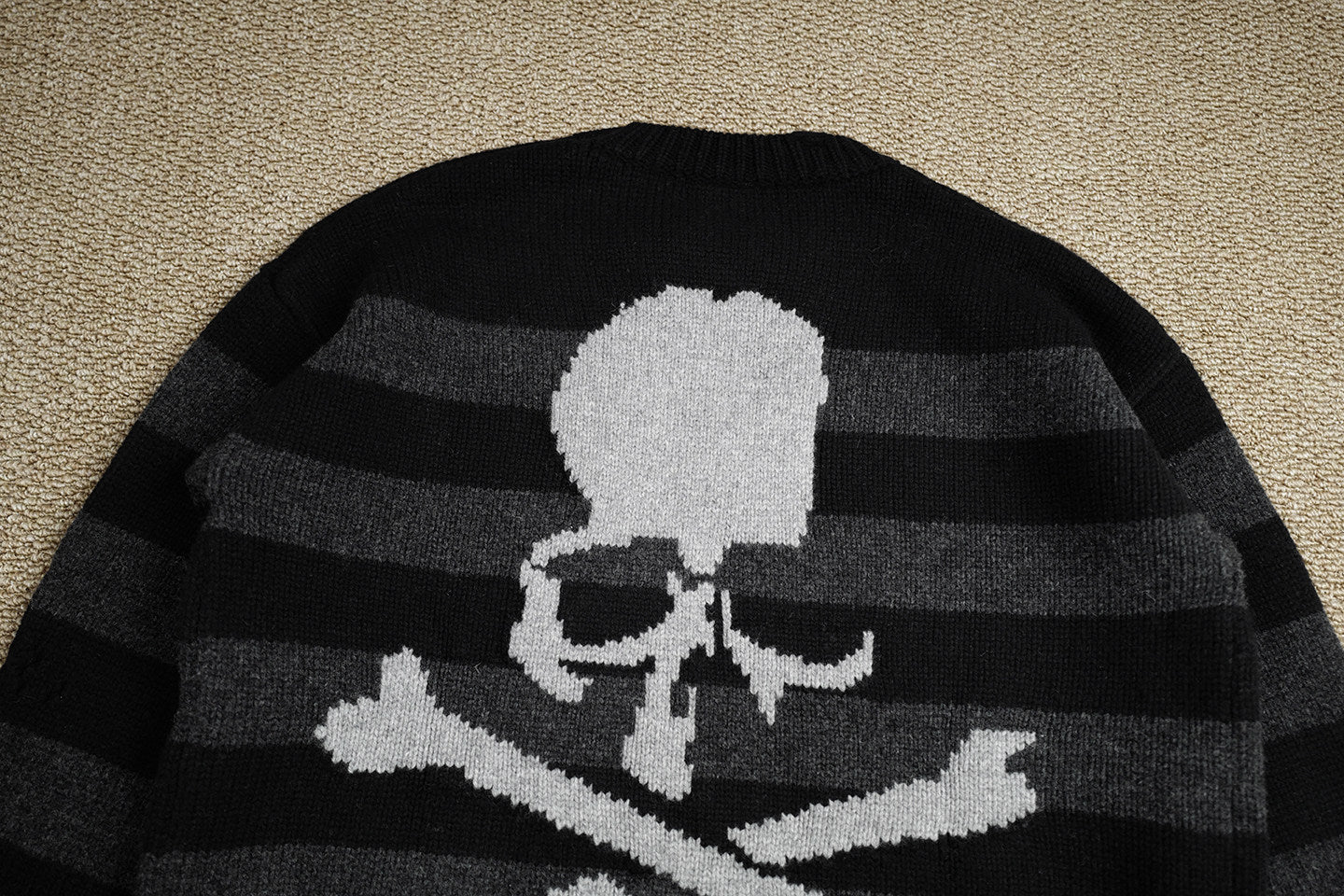 MASTERMIND JAPAN Skull Signature Knit — 100% Premium Australian Merino Wool