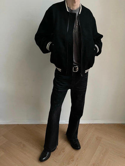 Dries Van Noten Wool Bomber Jacket