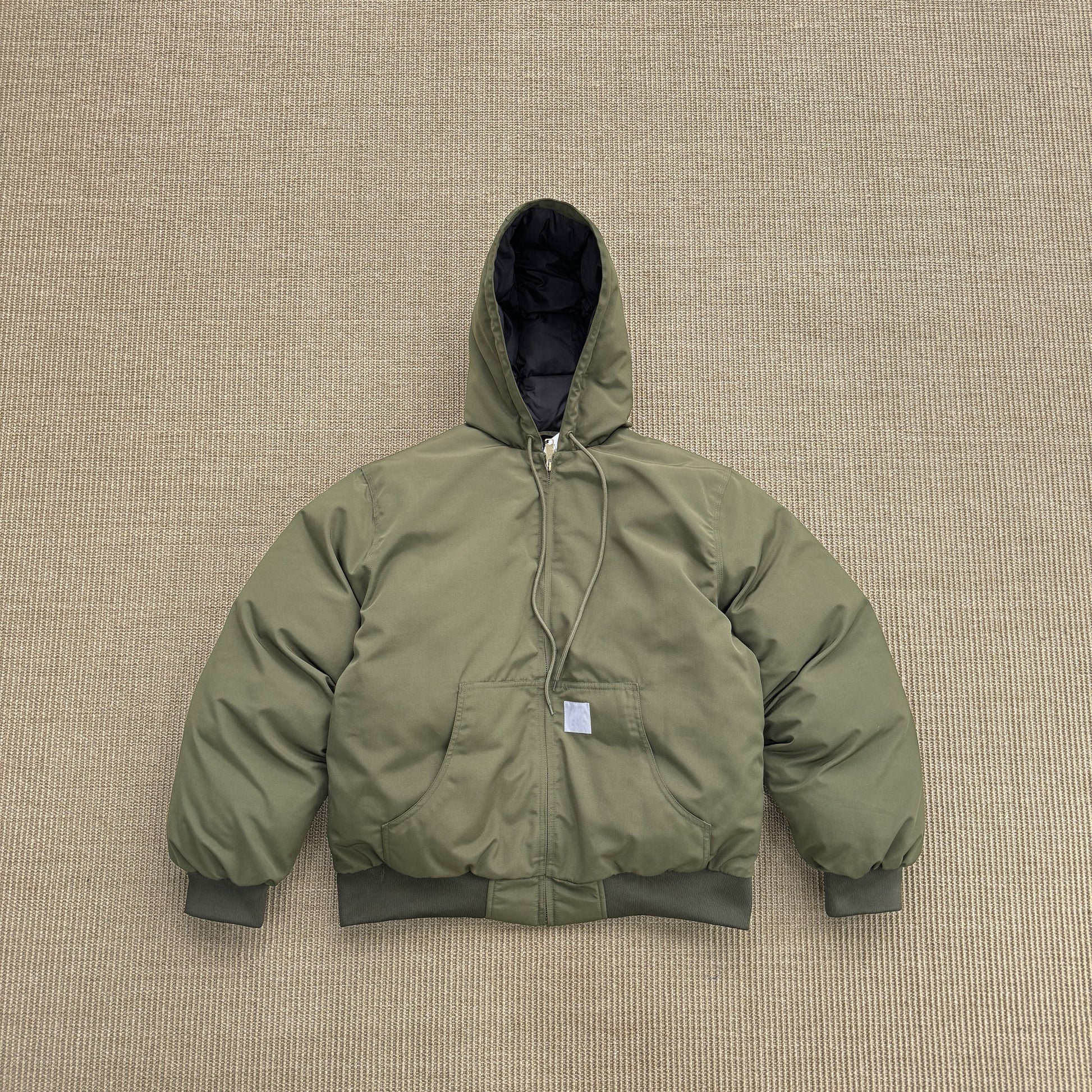 Carhartt Quilted Puffer Jacket - Waterproof Insulated Parka - Green