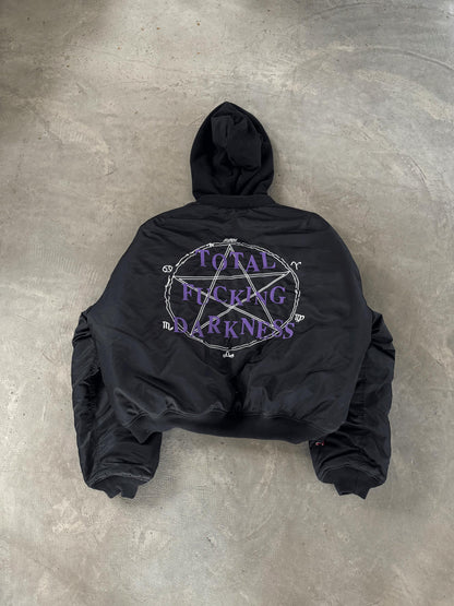VETEMENTS Heavyweight 17FW TFD Pentagram Bomber Jacket - Oversized Homme Fit