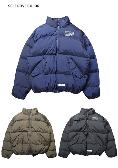 NEIGHBORHOOD Jacket Embroidered Casual Down Long-Sleeve 90% Down Coats