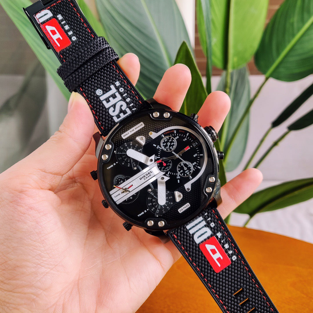 Diesel DZ7395 Chameleon Large Dial Quartz Chronograph Watch Polarized Men Watch - Order with colors