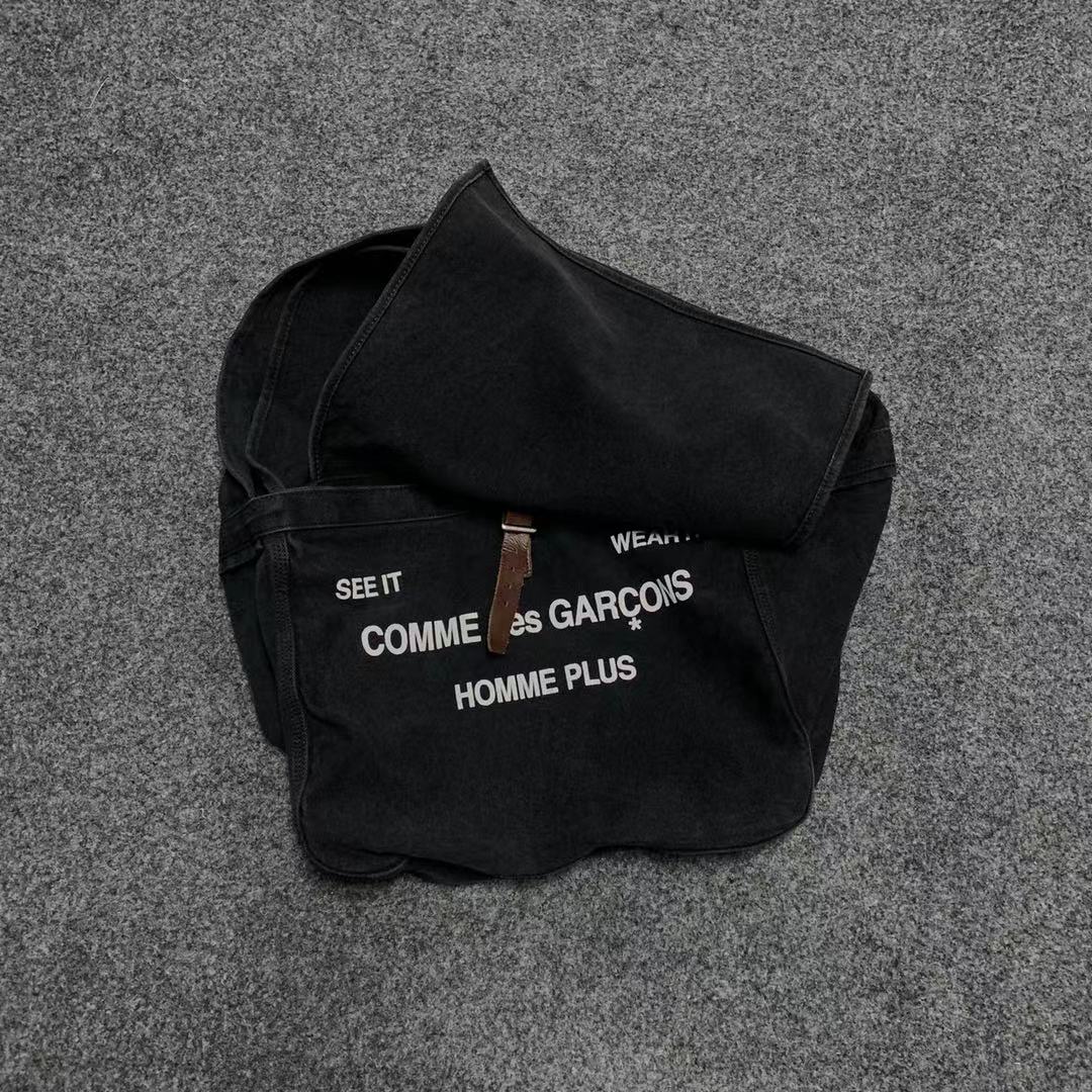 CDG Vintage Denim Hobo Bag Washed Distressed Canvas Crossbody Bag - Order with colors