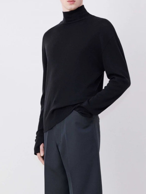 Lemaire Merino Wool Turtleneck - 100% Fine-Spun Australian Yarn