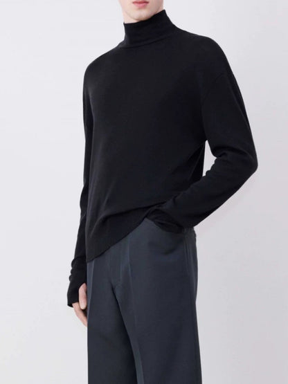 Lemaire Merino Wool Turtleneck - 100% Fine-Spun Australian Yarn