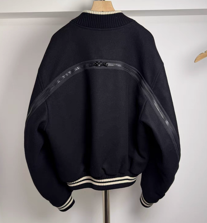 Dries Van Noten Wool Bomber Jacket