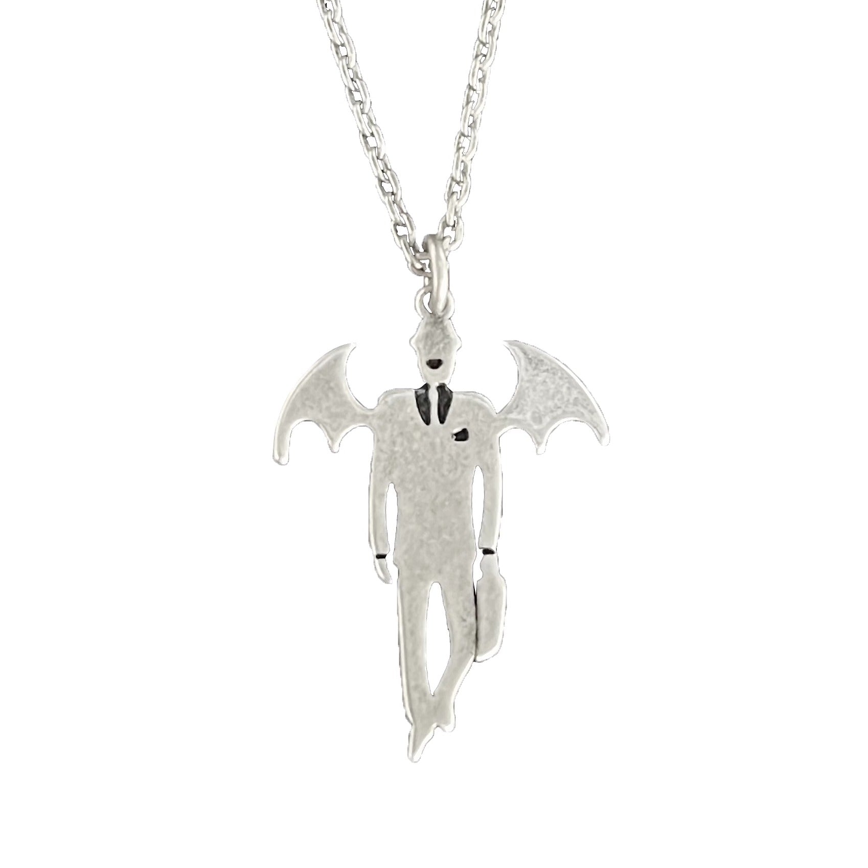 UNDERCOVER AW02 ’Vampire’ Pendant Necklace - 925 Silver Demon Talisman