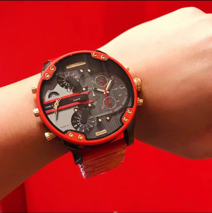 Diesel DZ7395 Chameleon Large Dial Quartz Chronograph Watch Polarized Men Watch - Order with colors
