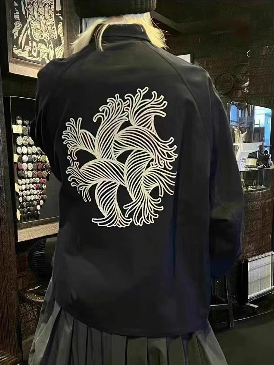 Christopher Nemeth Vintage Knot Shirt Unisex Long Sleeve Outerwear