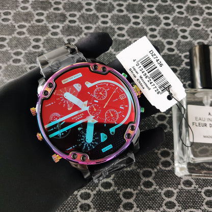 Diesel DZ7395 Chameleon Large Dial Quartz Chronograph Watch Polarized Men Watch - Order with colors