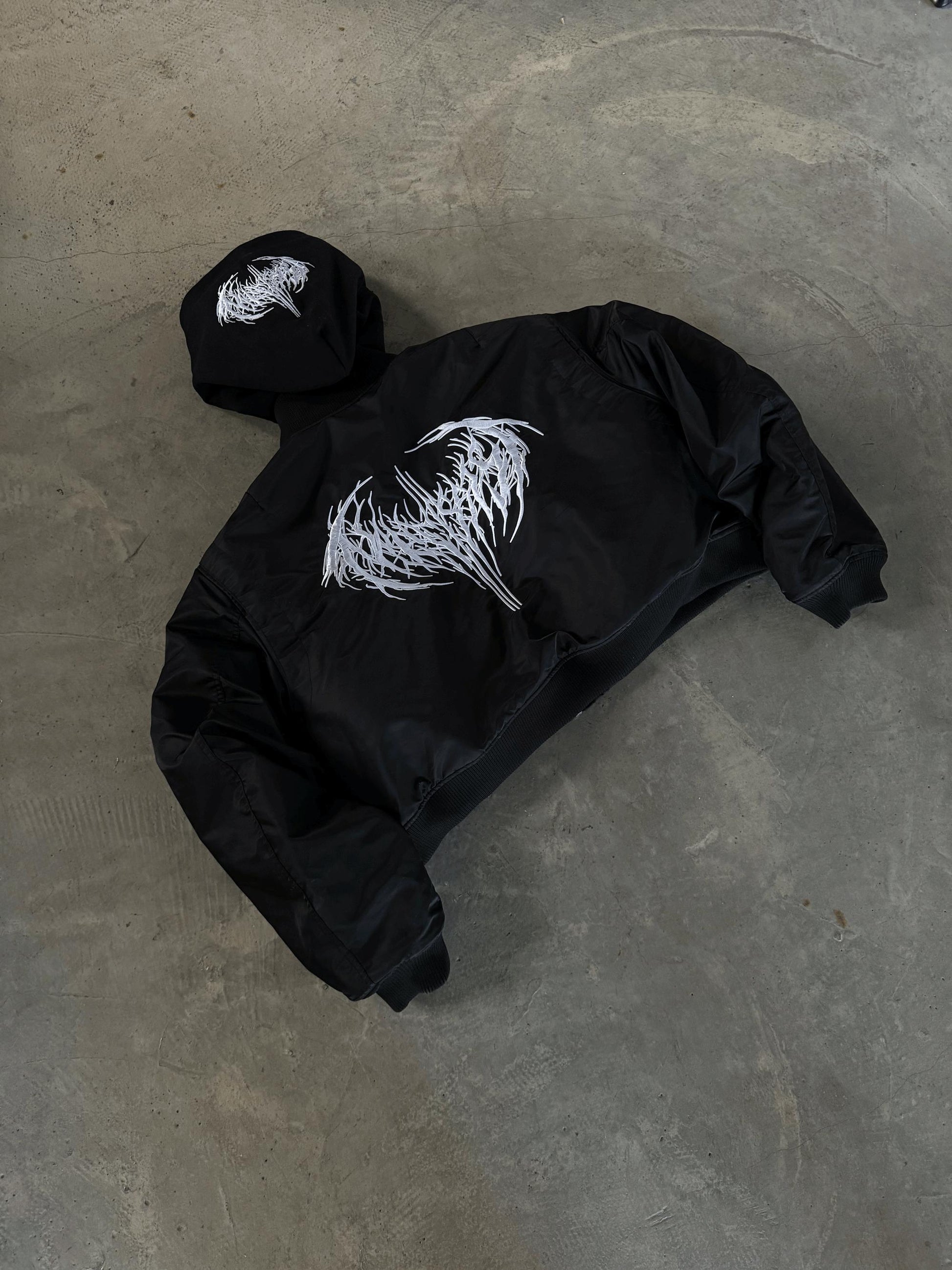 FW23 Playboi Carti Narcissist Bomber – Cropped Short Puffer Jacket