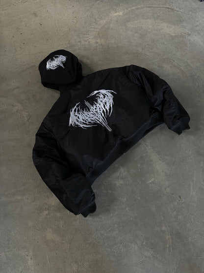 FW23 Playboi Carti Narcissist Bomber – Cropped Short Puffer Jacket