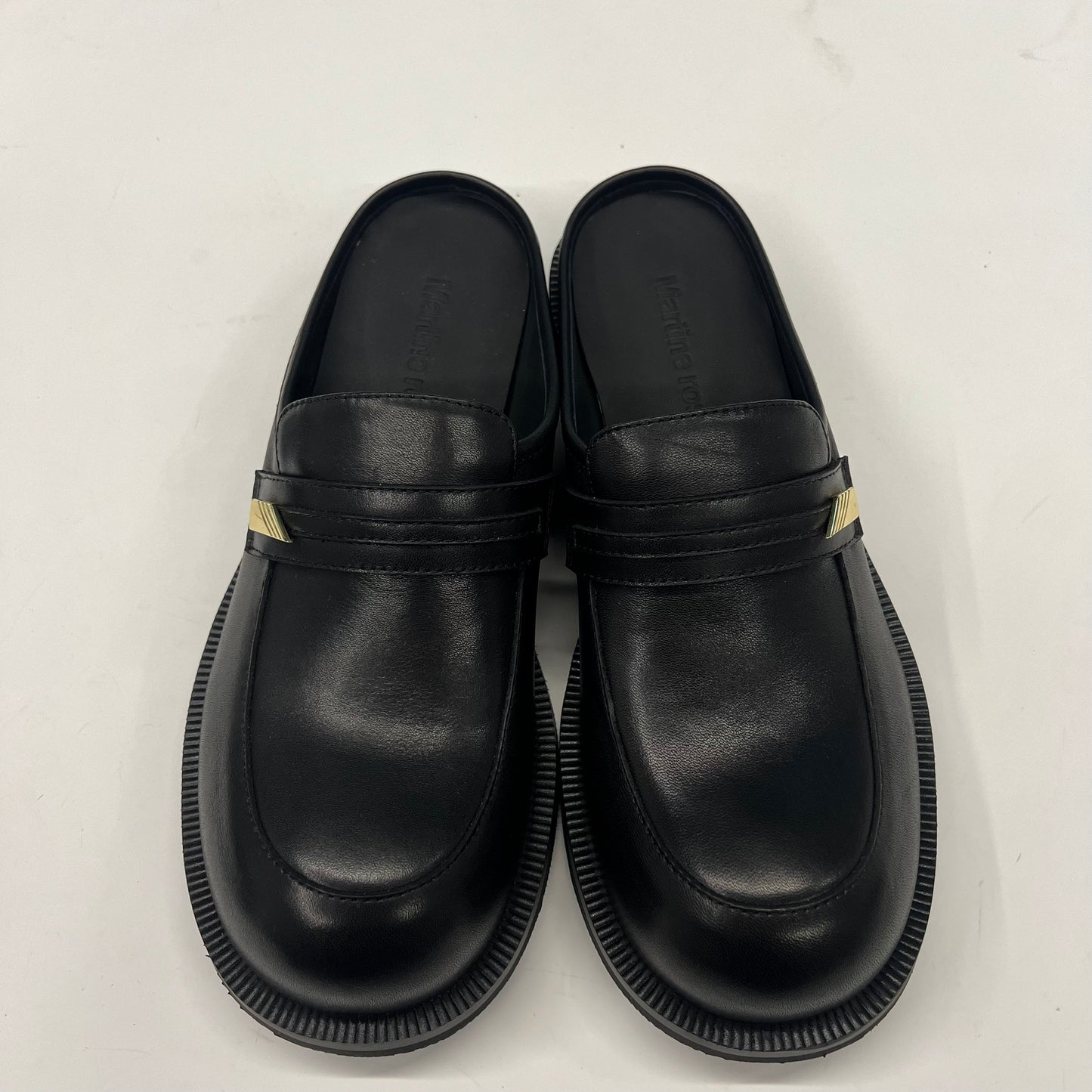 Martine Rose Loafer-Derby Genuine Leather Slip-On Shoes Retro Platform
