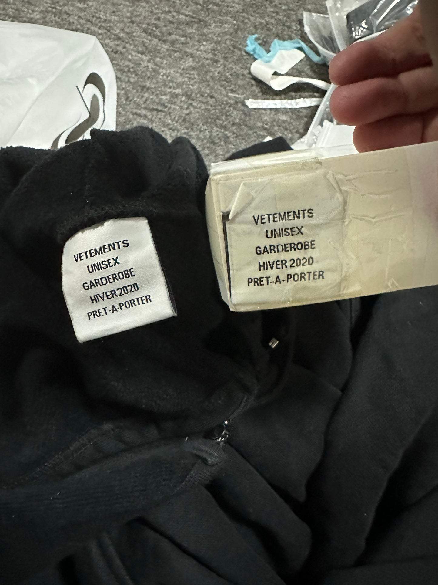 Vetements 19FW Incognito Hoodie – Masked Design Travis Scott Edition