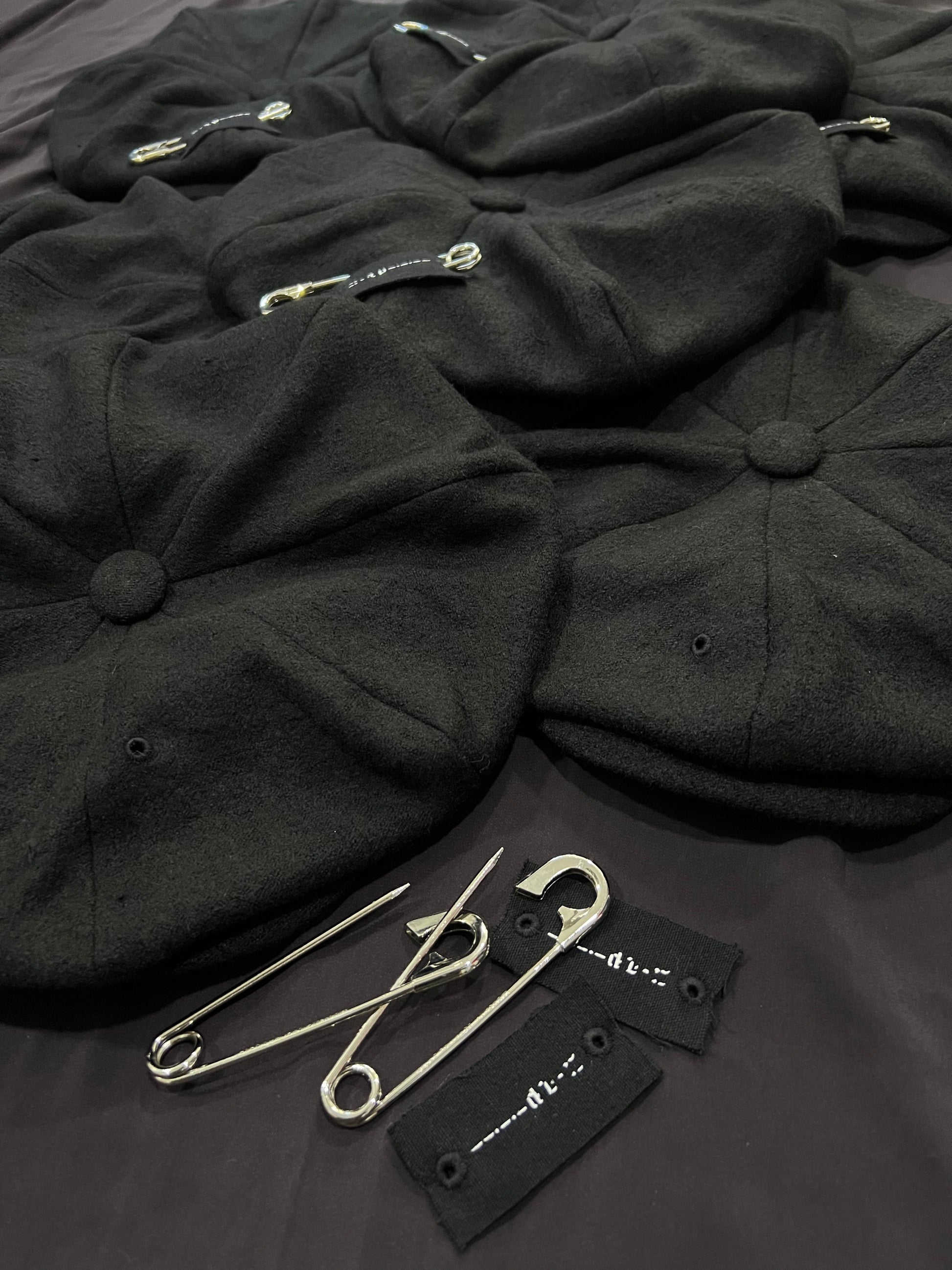 The Soloist Takahiro Miyashita Wool Beret - Pin Painter Newsboy Cap