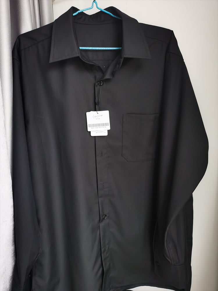 Yohji Yamamoto Dark ’NO FUTURE’ Print Edition Shirt Unisex Couple’s