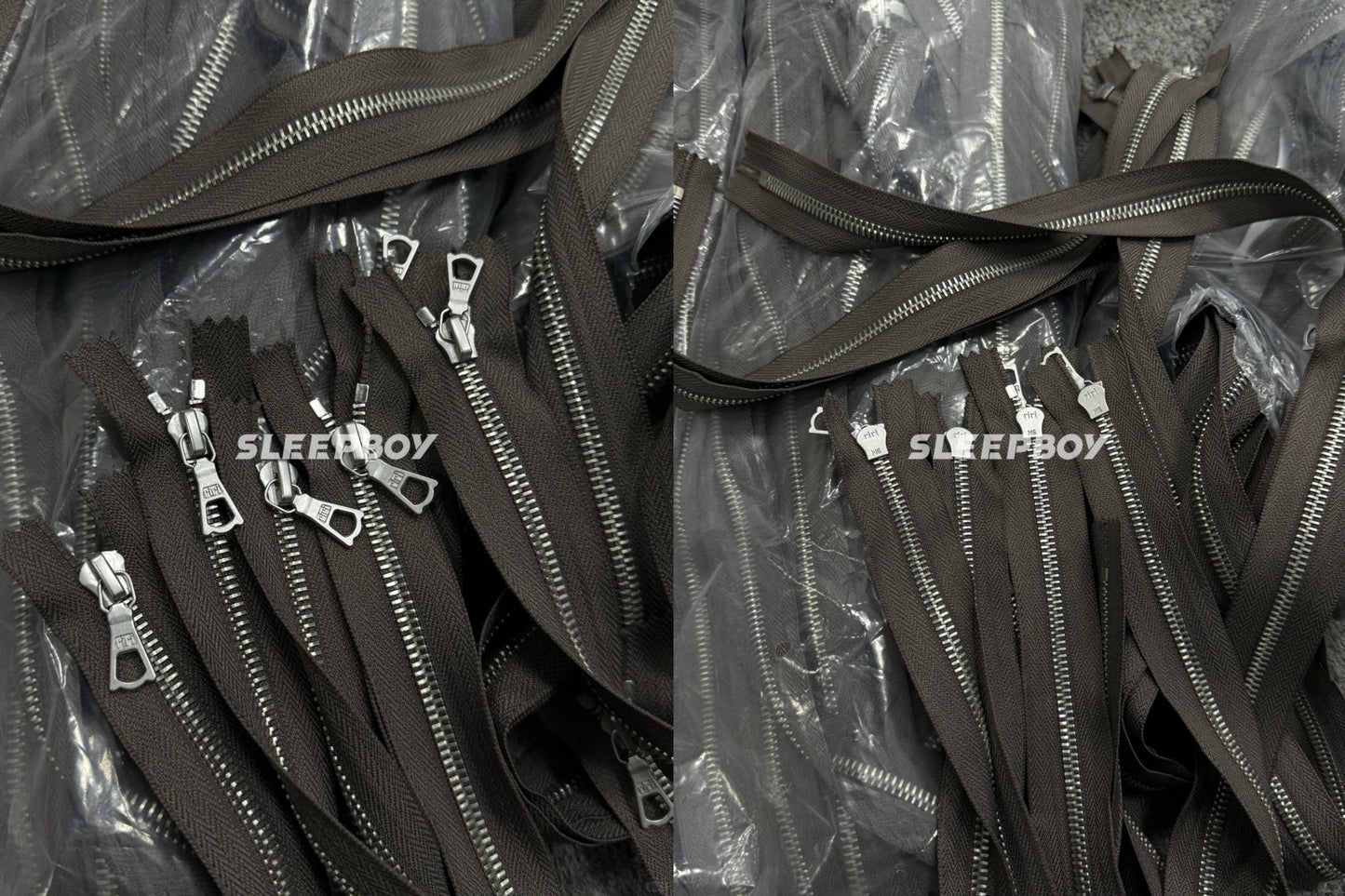 DVN AW24 Asymmetric Cocoon Zip Jacket - Nylon Utility Pants Set Oversized Pocket