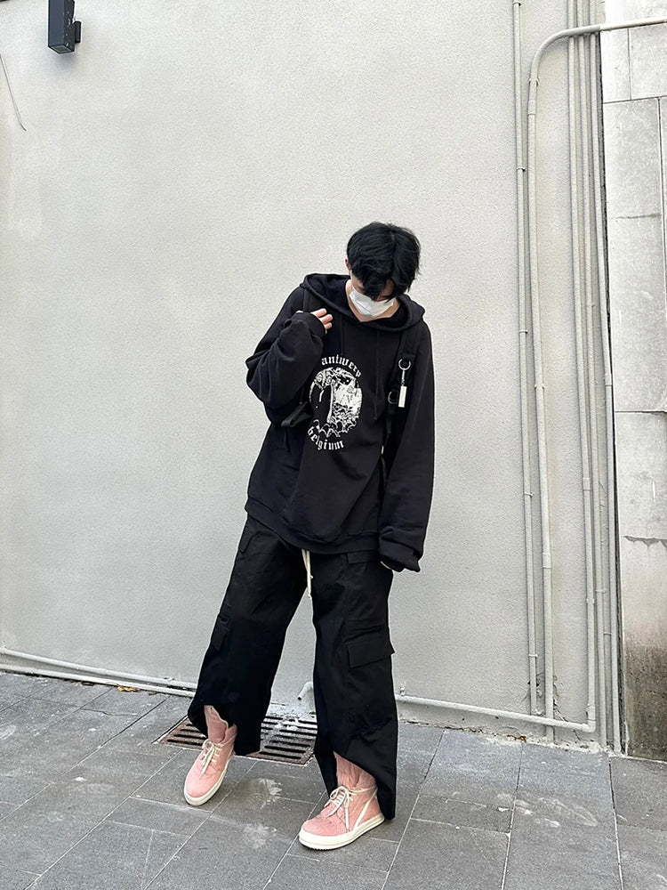 Jarvis Trousers Rick Owens acbt Woodcut Wide-leg Work Pants Flared Trousers - Size S 46 M 48 L 50