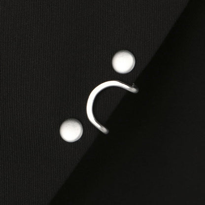 Yohji Yamamoto Dark Punk Studded Blazer Jackets - Functional Suit