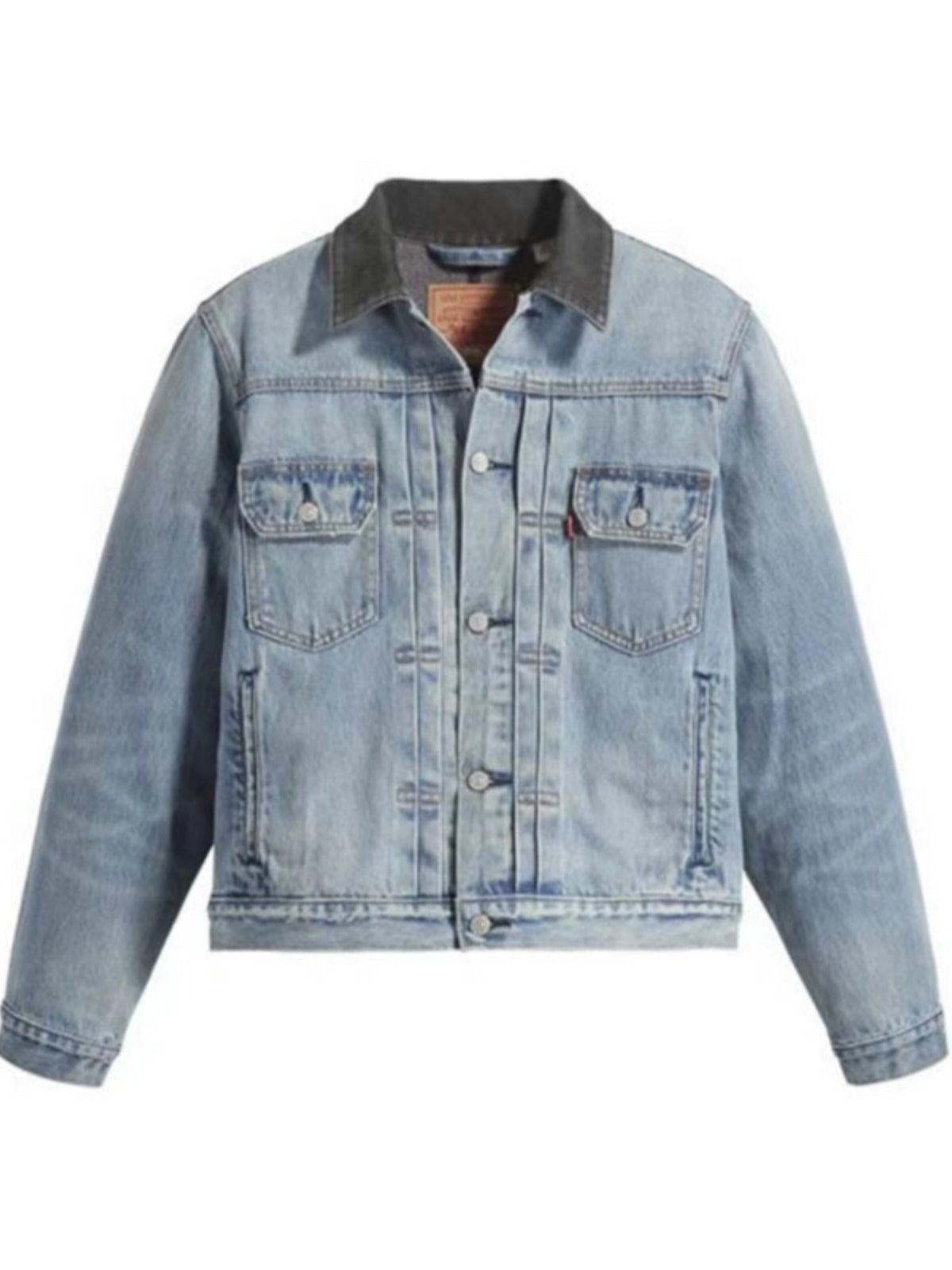Stussy Embossed 8 ball Ｘ Levis Jacket Washed Denim Outerwear