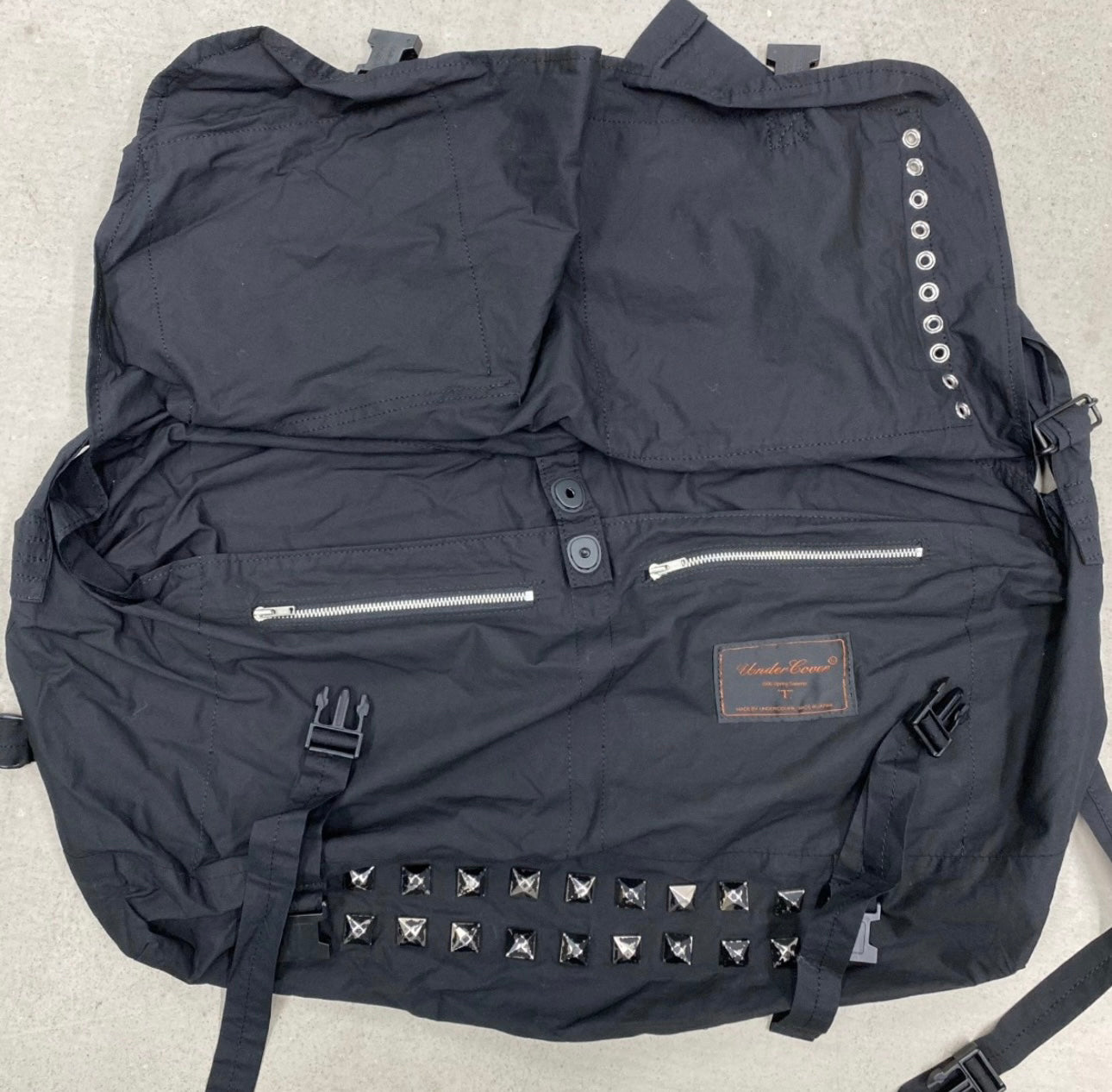 Undercover Studded Crossbody Bag from 06SS Collection - Black