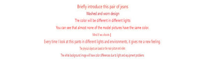 Ro Washed Gradient Multi-Pocket Cargo Jeans Straight Drawstring Wide-Leg Flare - Size avaliable S 46 M 48 L 50