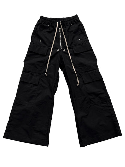 Jarvis Trousers Rick Owens acbt Woodcut Wide-leg Work Pants Flared Trousers - Size S 46 M 48 L 50