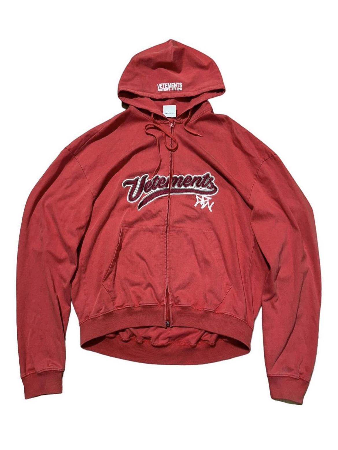 Vetements ’Bro’ Cropped Zip-Up Hoodie - Archive Oversized Sweatshirt