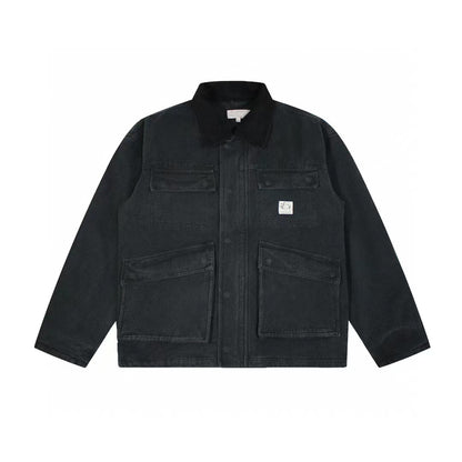 Stussy Vintage Washed Denim Carhartt Workwear Jacket – Detroit J97 Coat
