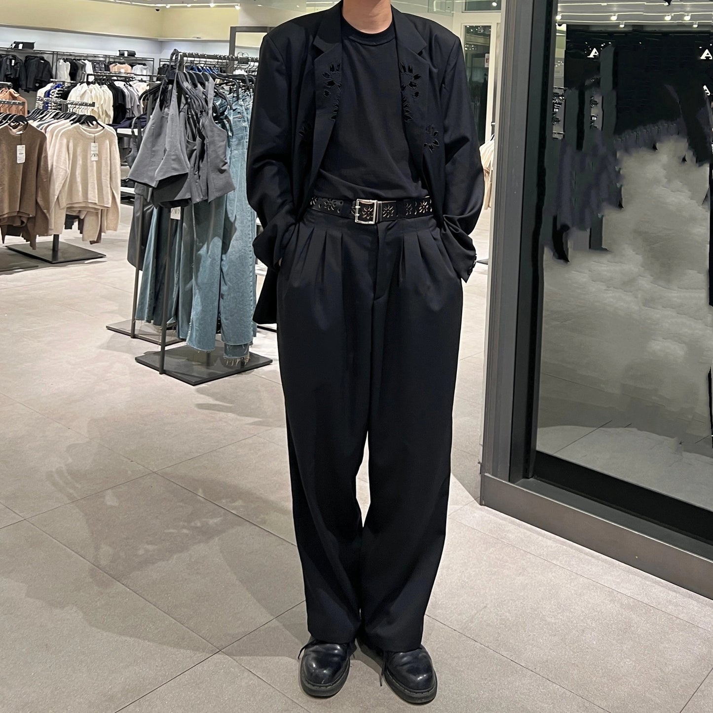 Yohji Yamamoto Archive Masterpiece ’Flowers and Youth’ Sakura Cutout Wool Blazer
