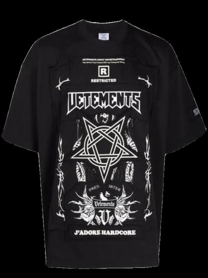 Vetements Adone Hardcore Short-Sleeve T-Shirt Playboi Carti Edition