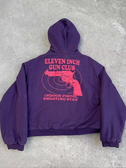 Revised Vetements 16FW TFD & Gun Club Reversible Bomber Jacket 