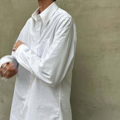Yohji Dark Angel Wing Shirt – 02AW Archive Embroidered Design