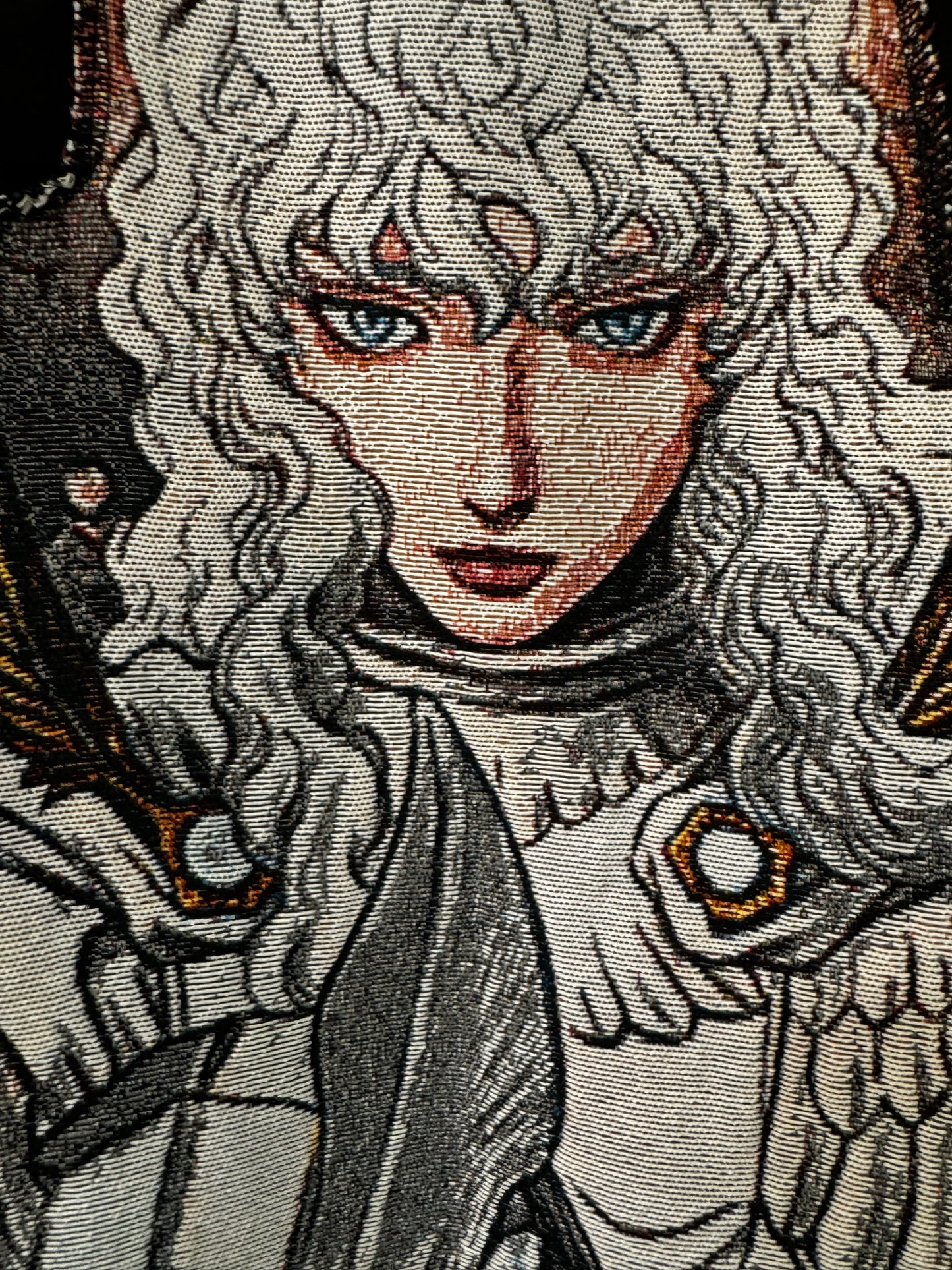 Berserk Griffith "White Hawk" Custom J01 Jacket - Remade Vintage Workwear - donclickin