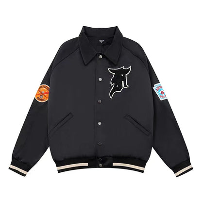 FOG Satin Manuel Bomber Jacket - Fifth Season Cropped Fit - donclickin