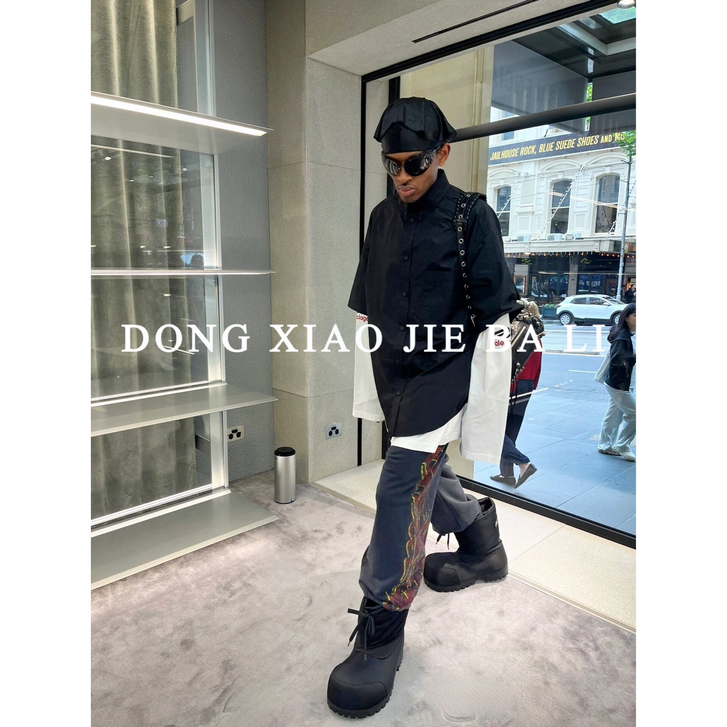 Parisian Snow Boots Ski Waterproof Anti-Slip Big Head Short Boots