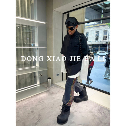 Parisian Snow Boots Ski Waterproof Anti-Slip Big Head Short Boots