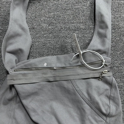 donclick Kiko Kostadinov 24SS Crossbody Bag – New Canvas Zip Shoulder Bag Unisex