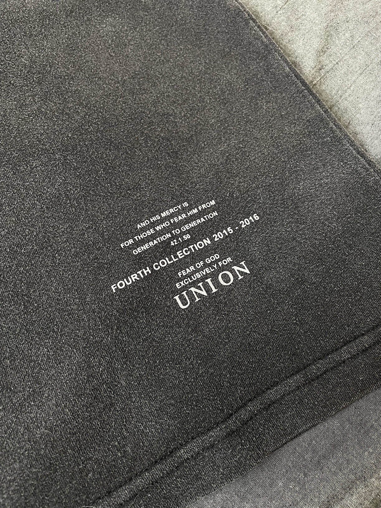 FOG Heavyweight Cotton Washed Vintage Short Sleeve T-Shirt