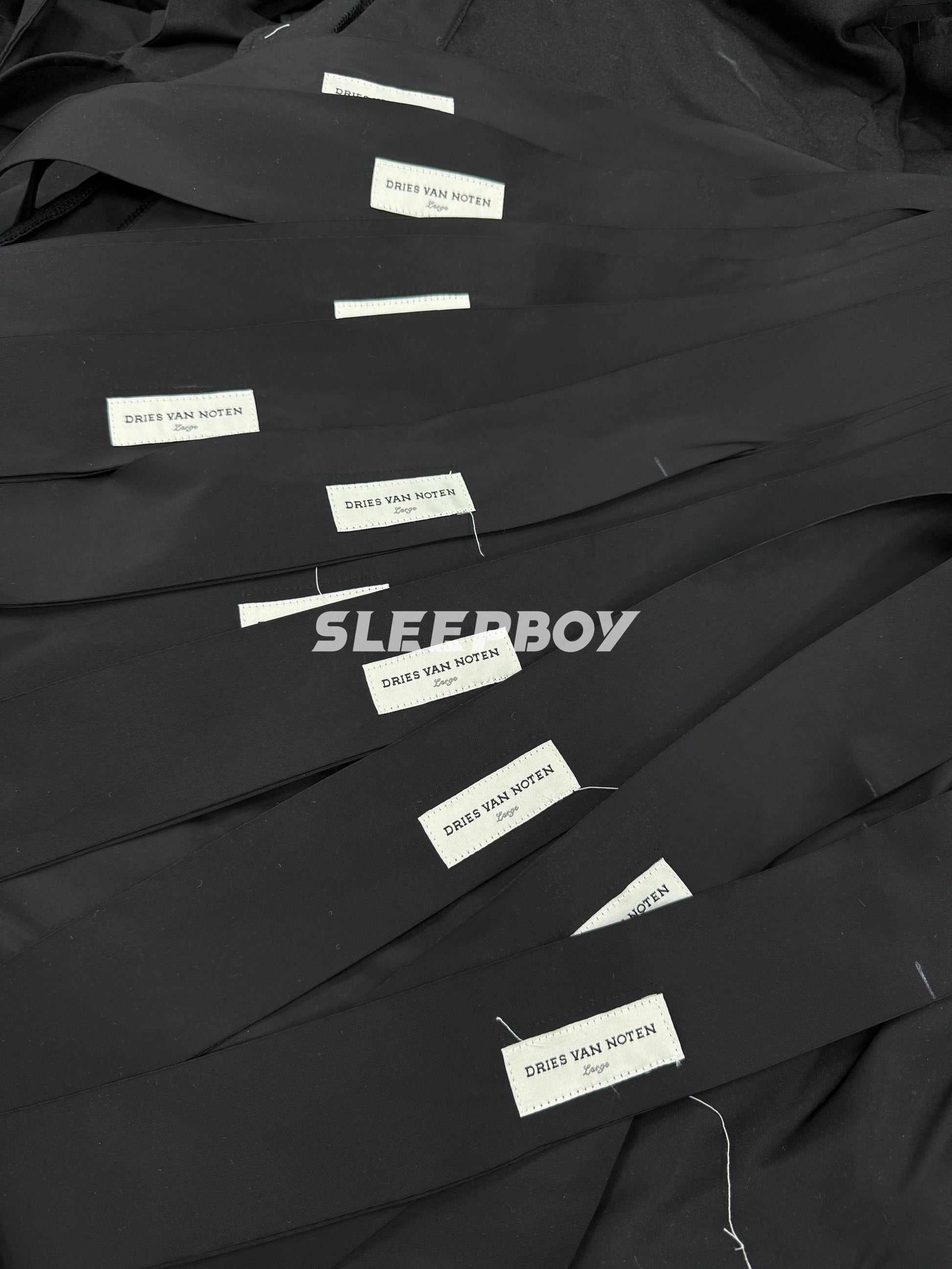 DVN AW24 Asymmetric Cocoon Zip Jacket - Nylon Utility Pants Set Oversized Pocket