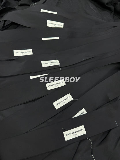 DVN AW24 Asymmetric Cocoon Zip Jacket - Nylon Utility Pants Set Oversized Pocket