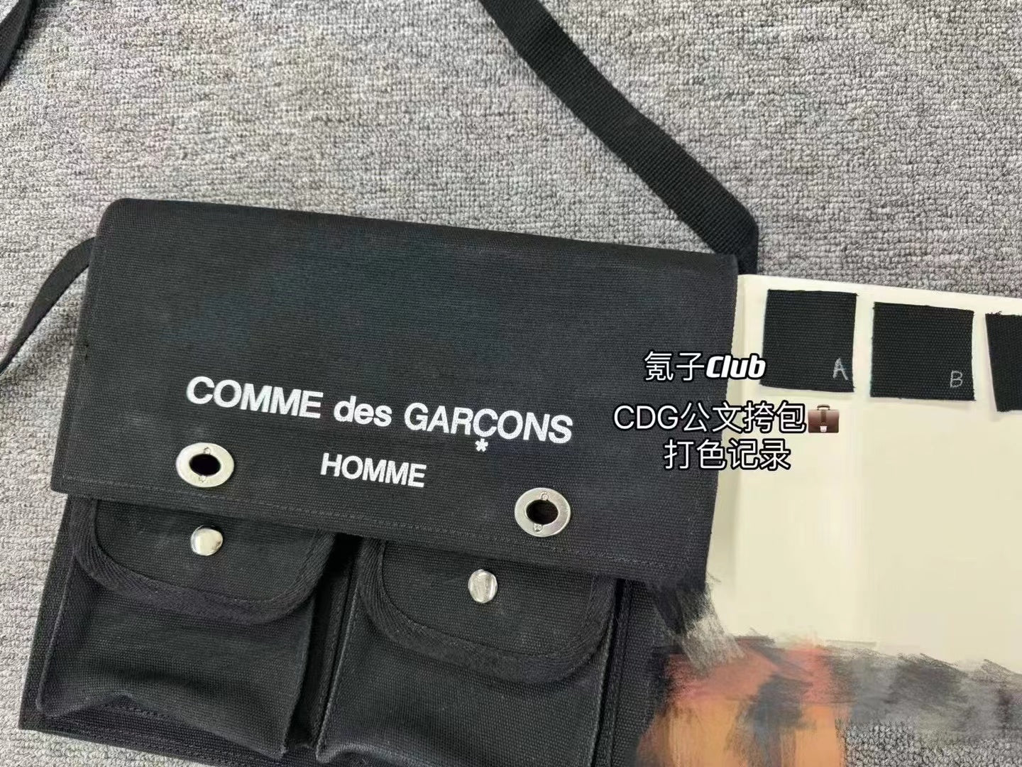 CDG-Vibe Commuter Messenger Bag - Vintage Large-Capacity Crossbody Tote - Black