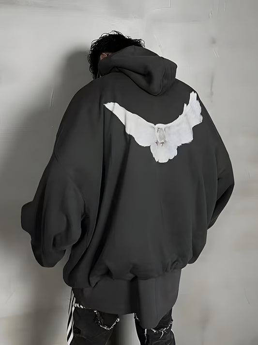 Kanye X Peace Dove X GAP Triple Collaboration Heavyweight Loose Hoodie Sweatshirt - Donclickin