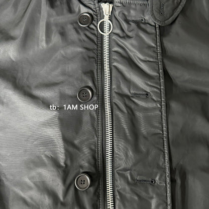 Our Legacy Plush Short Jacket Outerwear Faux Fur Collared Thickened